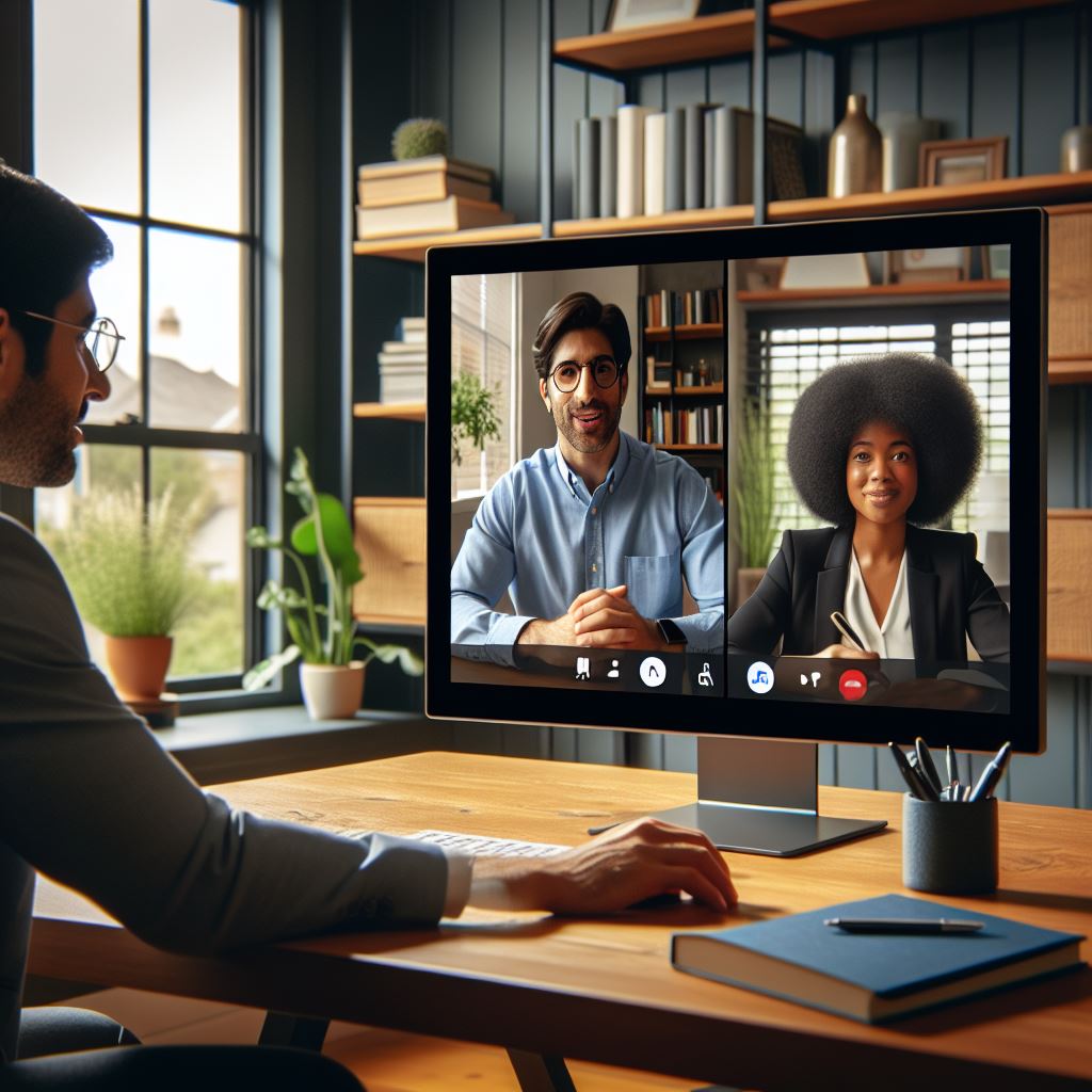 Visioconférence sur Microsoft Teams